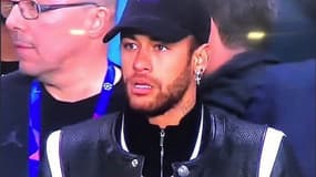 Neymar lors de la défaite du PSG