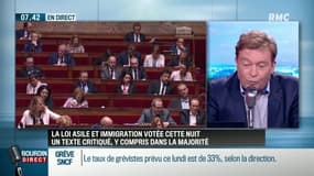 "Aujourd'hui il suffit de regarder la situation absolument inqualifiable de plus de 2000 migrants qui dorment sur les trottoirs à Paris"