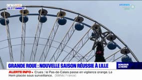 Lille: une saison réussie pour la grande roue, retour prévu en novembre 2023