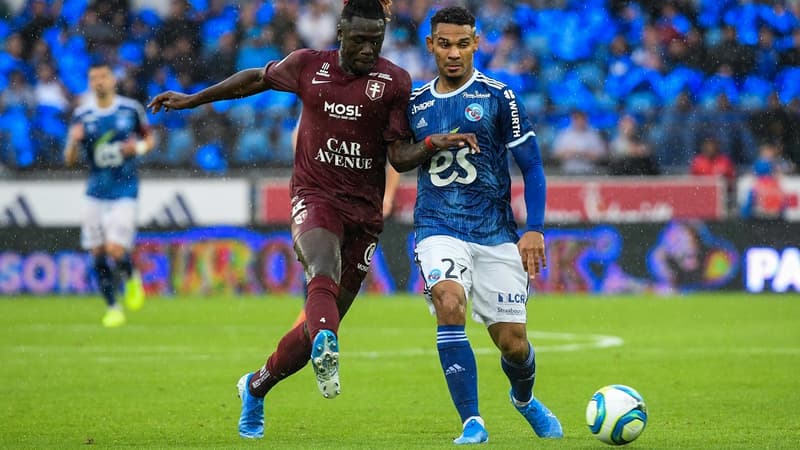 Kevin N'Doram (à gauche)