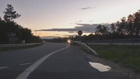 L'A9 a dû être coupée pendant près de trois heures lundi soir.