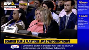 Traité sur la pollution plastique: Agnès Pannier-Runacher se dit "déçue et en colère" après l'échec des négociations