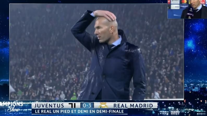 La réaction de Zidane sur le but de Ronaldo La réaction de Zidane sur le but de Ronaldo