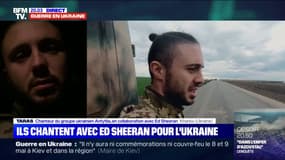 Ukraine: Taras chante avec Ed Sheeran pour raconter comment la guerre a "interrompu" sa vie