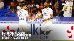 OL : Lopes et Aouar saluent l’importance de Dembélé dans l’équipe