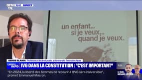 IVG dans la Constitution: "c'est une protection supplémentaire mais qui ne suffira pas si c'est inscrit à l'article 34"