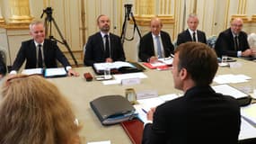 Le conseil des ministres à l'Élysée