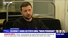 Guerre en Ukraine: "Nous perdrons" si les États-Unis arrêtent d'aider Kiev, assure Volodymyr Zelensky