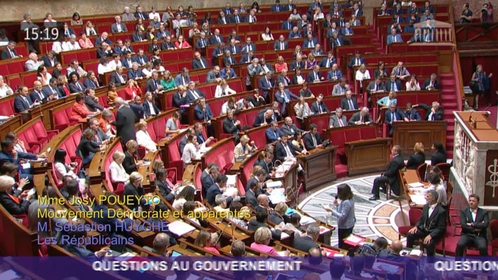 L'Assemblée nationale à 15h19 L'Assemblée nationale à 15h19