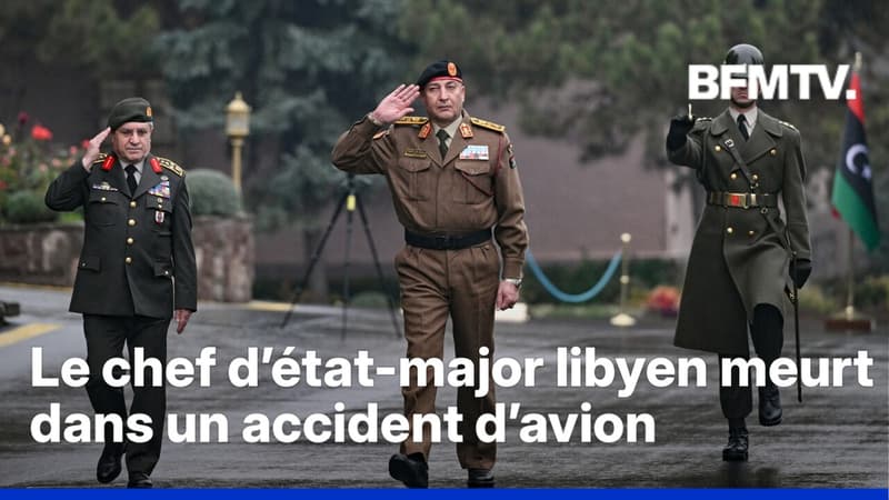 Le chef d’état-major libyen meurt dans un accident d’avion en Turquie