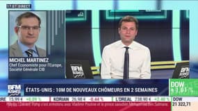 Le Club de la Bourse: 10 millions de nouveaux chômeurs aux États-Unis en deux semaines - 02/04