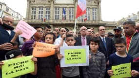 Manifestation à Béziers contre le fichage d'élèves, vendredi 8 mai 2015.