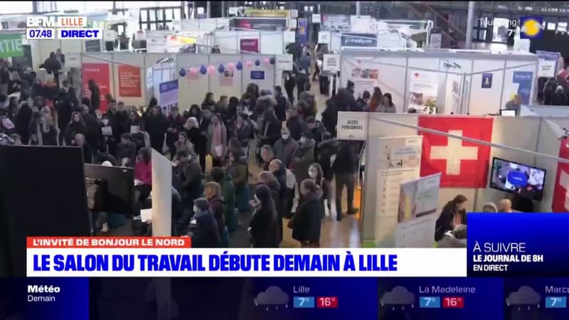 Lille: le salon du travail débute ce vendredi