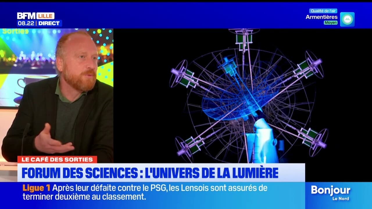 Le Café des Sorties: un forum des sciences sur l'univers de la lumière