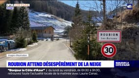 Alpes-Maritimes: le manque de neige inquiète lourdement la station de Roubion