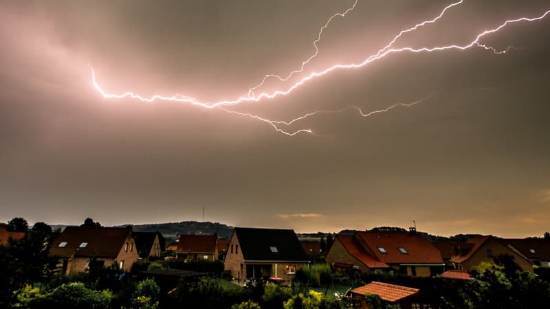 Orage dans le nord de la France en 2015 (Photo d'illustration)