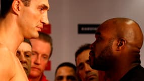 Wladimir Klitschko et Jean-Marc Mormeck