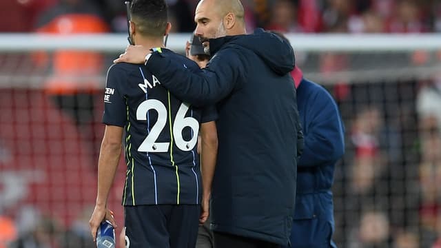 Mahrez et Guardiola