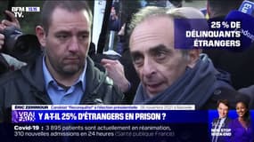 LA VÉRIF' - Y a-t-il 25% d'étrangers en prison, comme l'avance Éric Zemmour ?