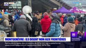 Montgenèvre: plusieurs centaines de personnes disent non aux frontières