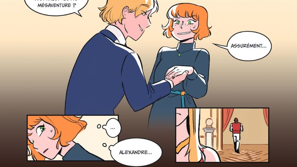 Une planche de "Colossale " de Diane Truc et Rutile