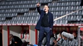 Rudi Garcia sur le banc de l'OL en mai 2021
