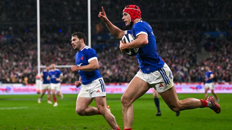 Info RMC Sport: Louis Bielle-Biarrey rêve de disputer les JO 2028 avec l'équipe de France de rugby à 7