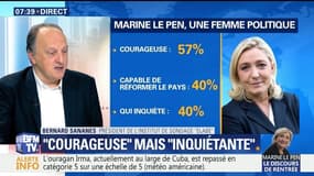 Marine Le Pen, "courageuse" mais "inquiétante"