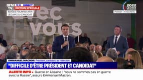 Emmanuel Macron: "Ce qui m'intéresse, c'est de pouvoir aller au bout d'une ambition pour le pays dans la durée"