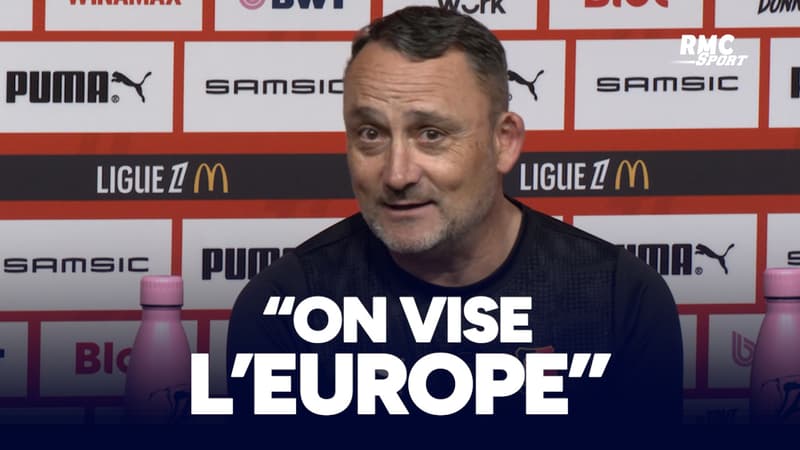 Rennes : "On vise l'Europe, ce n'est pas nouveau" confirme Haise