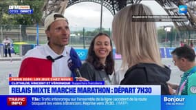 JO 2024: le relais mixte marche marathon débute ce mercredi matin dans les rues de Paris