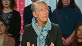 Elisabeth Borne lors de l'émission "BFM Politique", le dimanche 12 janvier 2020