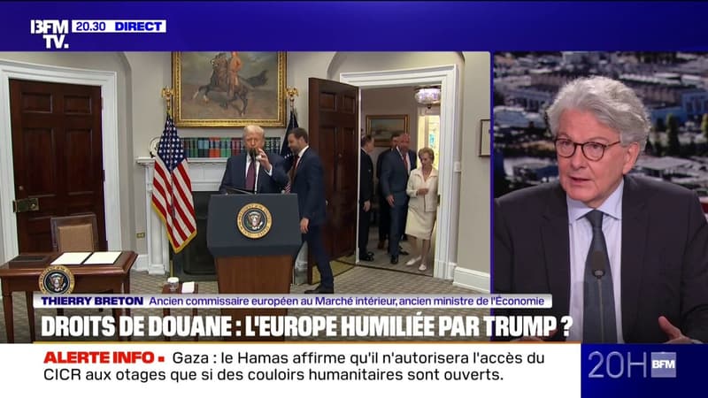 15% de droits de douane américains: 