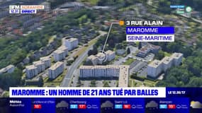 Maromme: un homme de 21 ans tué par balles