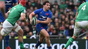 Antoine Dupont lors du choc des VI Nations Irlande-France, 11 février 2023
