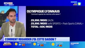 Football: sur quelles chaînes regarder l'OL cette saison ?