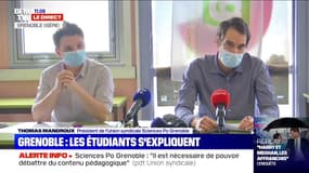 IEP Grenoble: "Nous dénonçons la récupération politique faite par la droite et l'extrême droite", déclare le président de l'Union syndicale