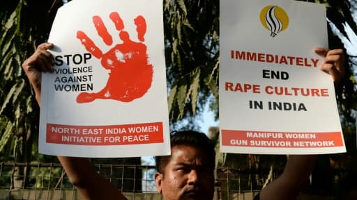 L'Inde a recensé environ 40.000 viols en 2016, mis les experts estiment que la plupart des viols ne sont jamais signalés du fait des tabous sociaux