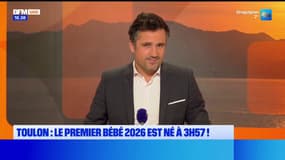 Toulon : le premier bébé 2026 est né à 3h57 !