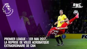 Premier League : 1er mai 2017... La reprise de volée acrobatique extraordinaire de Can