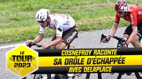 Tour de France - E4 : Cosnefroy raconte sa drôle d'échappée avec Delaplace