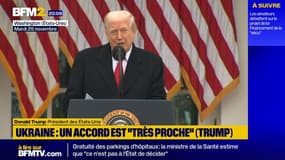 Donald Trump assure être "très proche" d'un accord sur l'Ukraine
