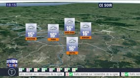 Météo Paris-Ile de France du 14 mai: de la pluie et 17 degrés