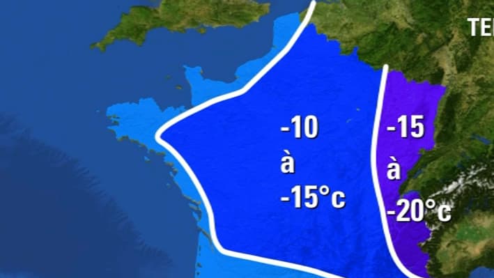 Les températures ressenties ce jeudi matin. Les températures ressenties ce jeudi matin.