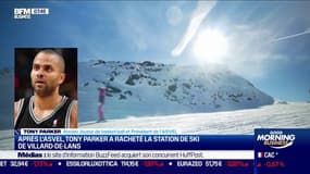 Tony Parker, nouveau propriétaire de la station de ski de Villard-de-Lans "espère quand même faire une bonne saison cette année