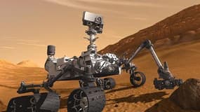 Curiosity, le robot de 900 kg envoyé par la Nasa sur la planète Mars.