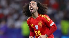 L'Espagnol Marc Cucurella lors de la finale l'Euro, le 14 juillet 2024