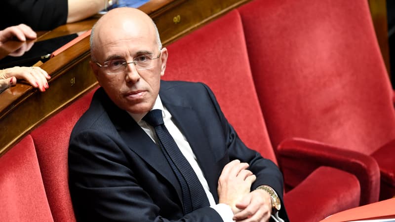 Éric Ciotti à l'Assemblée nationale le 21 novembre 2017 
