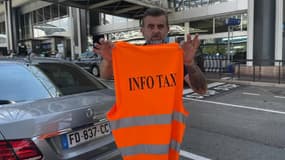 Les taxis niçois se plaignent du manque d'éclairage à l'aéroport Nice-Côte d'Azur.
