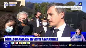 Gérald Darmanin sur la lutte contre le trafic de drogue: "les moyens qu'on met à Marseille sont sans précédent" 
